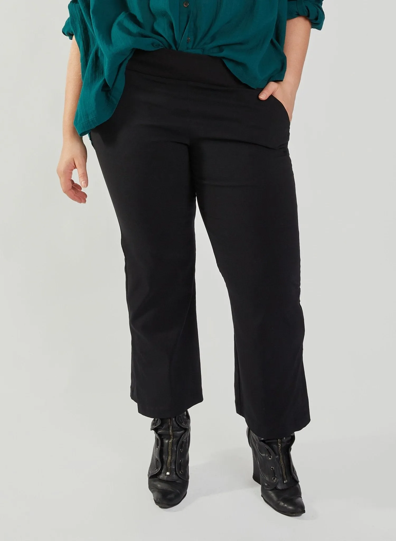 Big Slit Pant - Black
