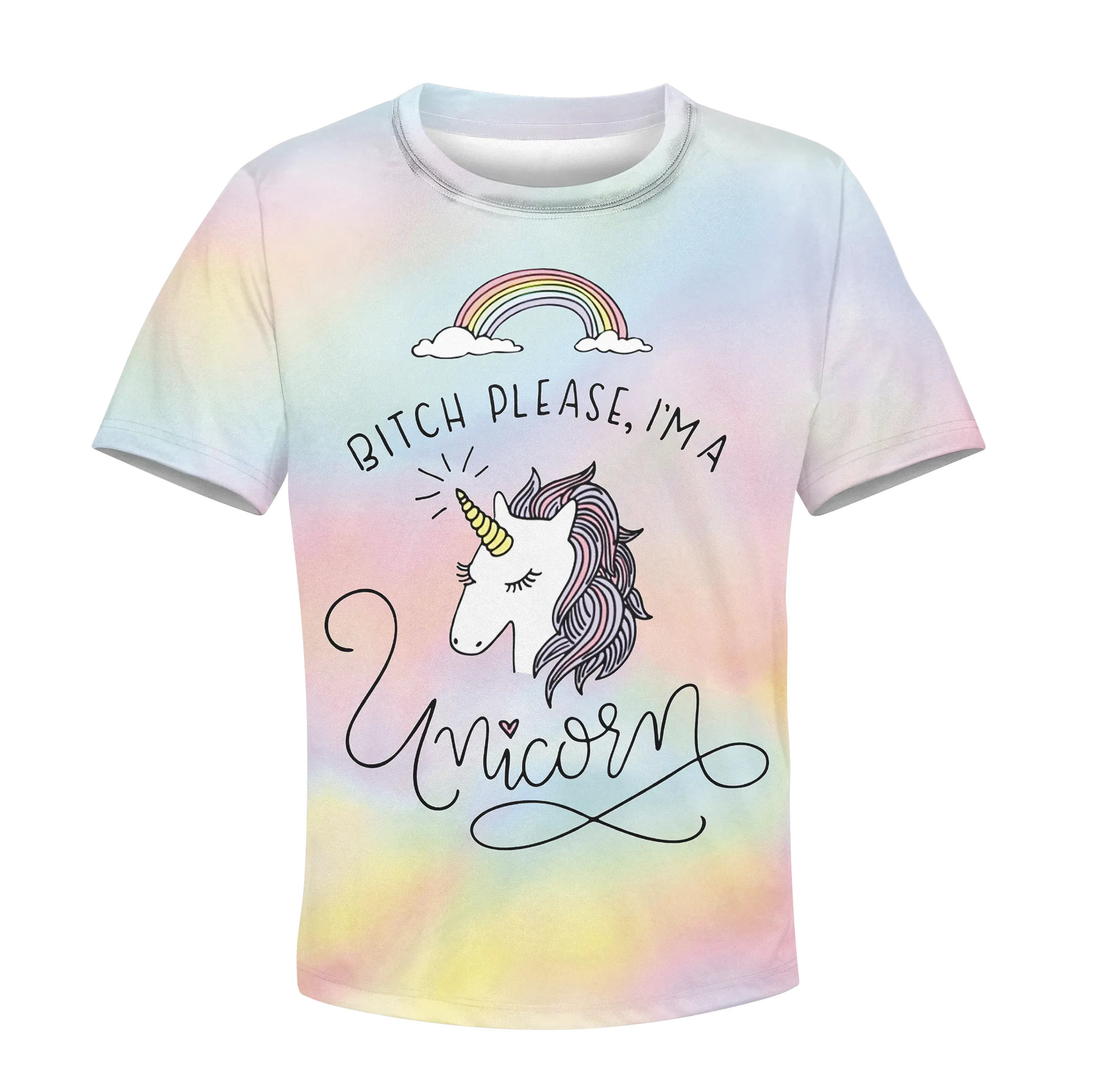 Bitch Please, I'm A Unicorn Custom Cosplay Kid Hoodie