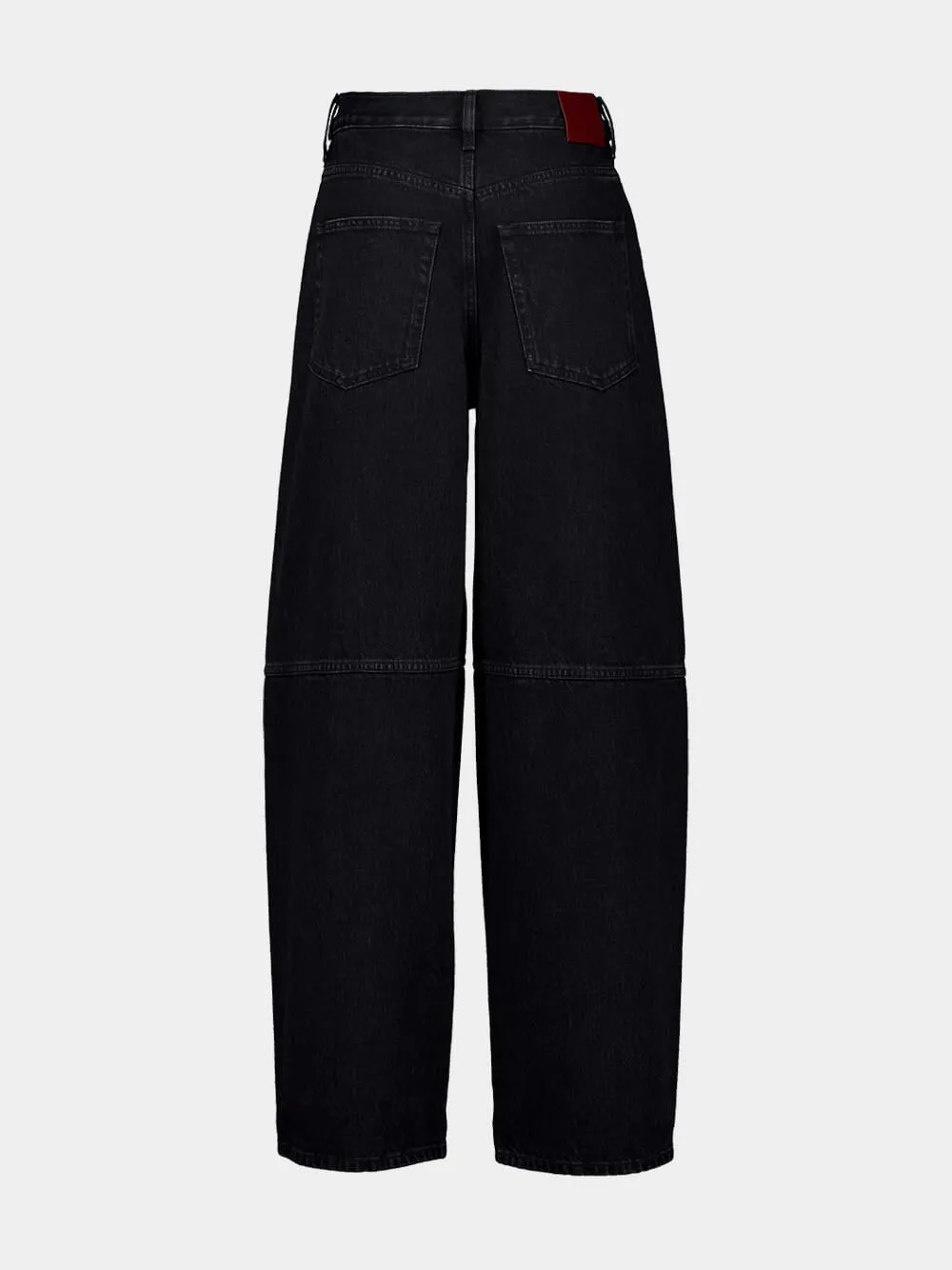 Black Balloon Fit Petite Denim Jeans