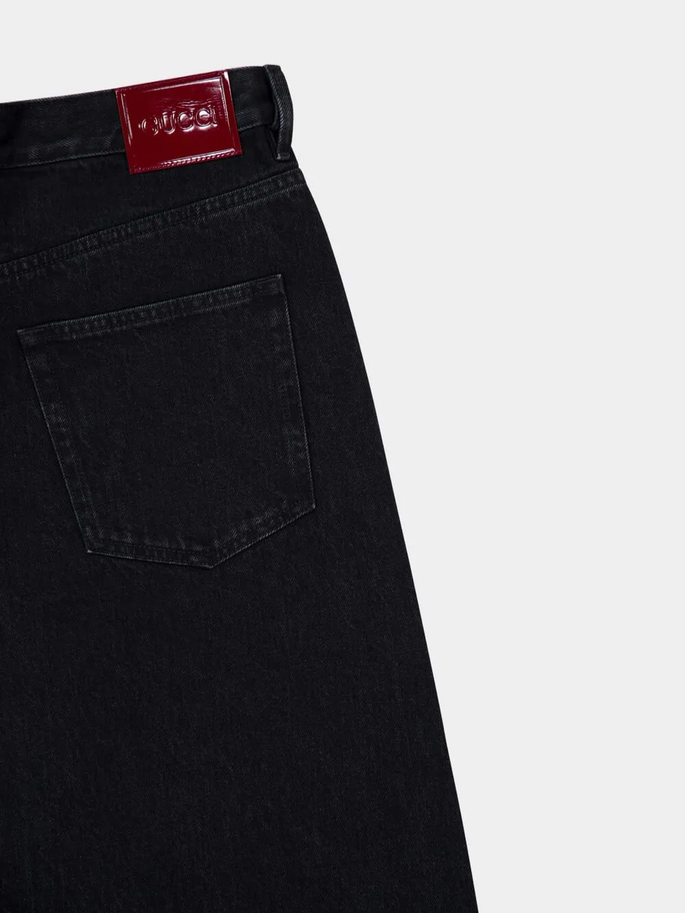 Black Balloon Fit Petite Denim Jeans