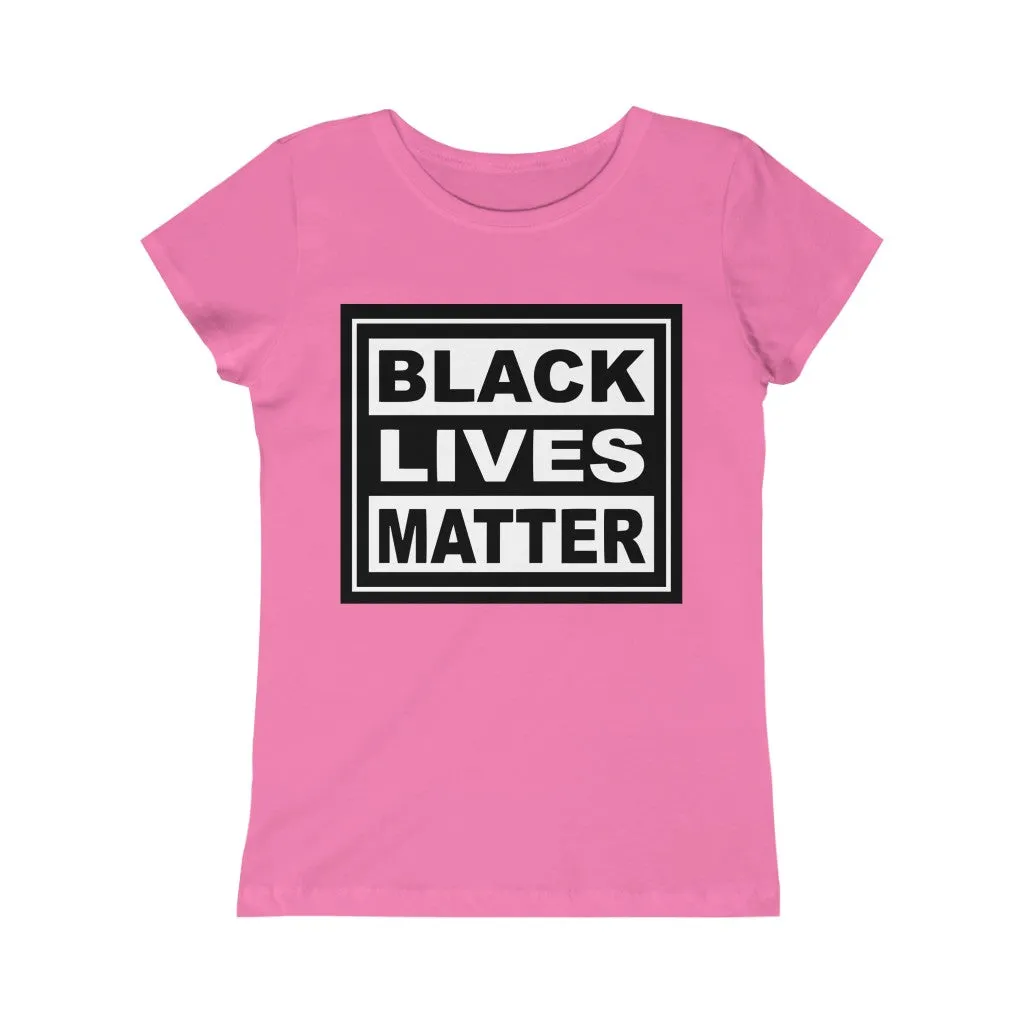 Black Lives Matter Girls Princess Tee