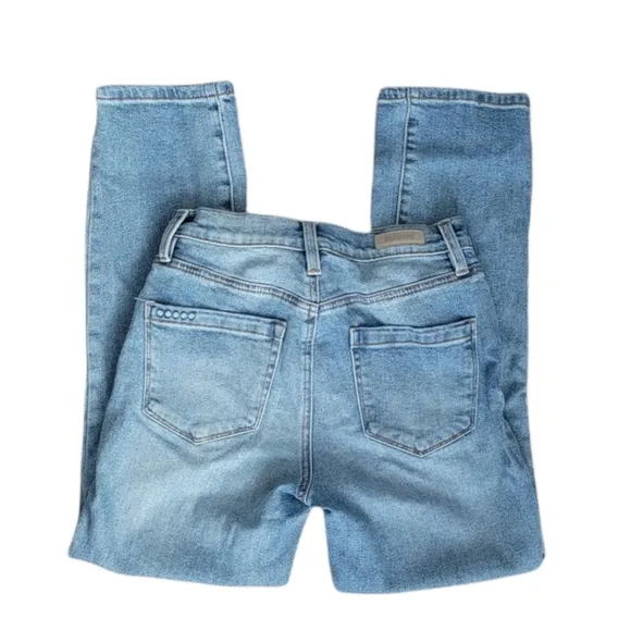 Blank NYC Madison Crop High-Rise Light Wash Jeans Size 25