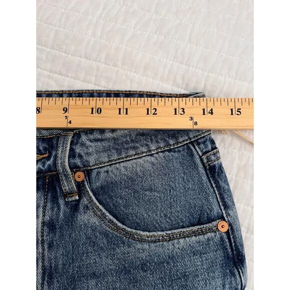 BLANK NYC Women's The Lexington Slim Straight denim jeans Med Wash Sz 27