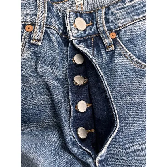 BLANK NYC Women's The Lexington Slim Straight denim jeans Med Wash Sz 27