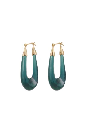 Blue Ecume Earring