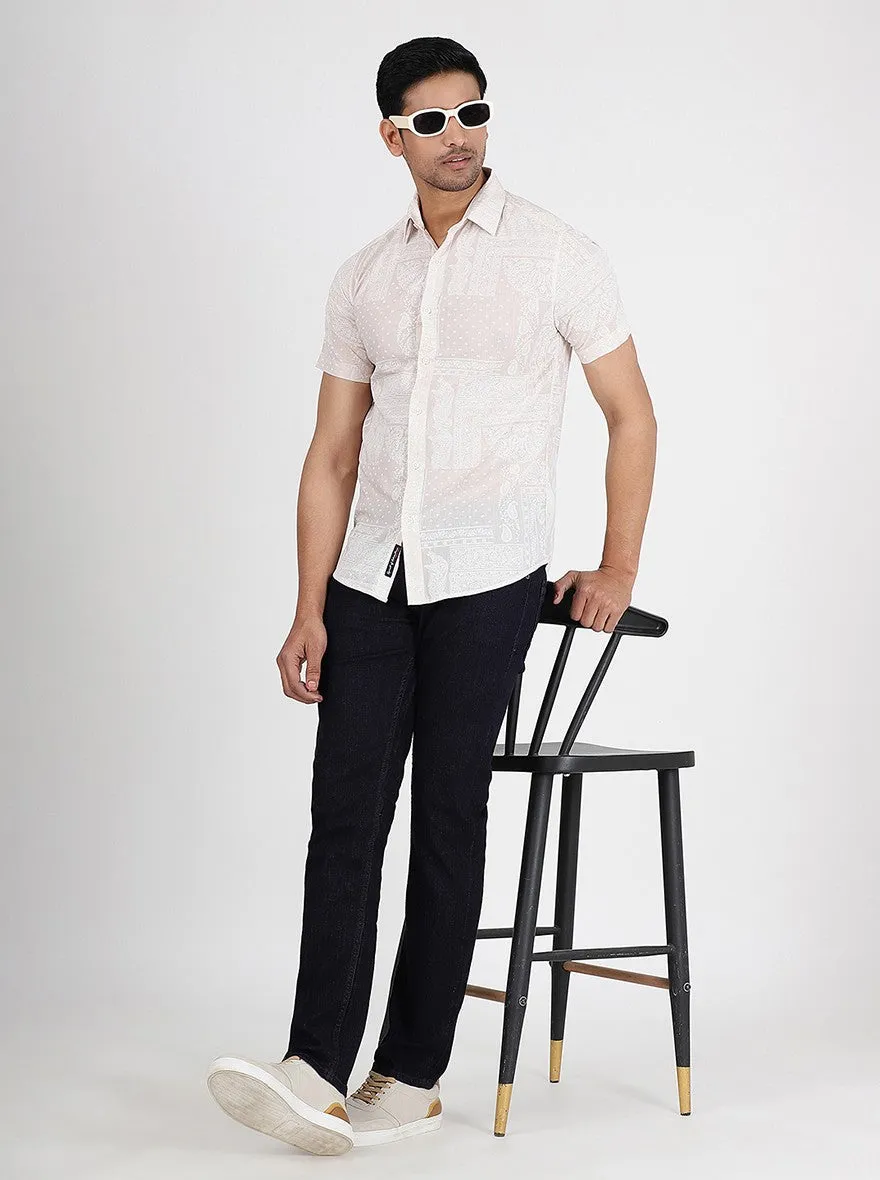 Blue Washed Narrow Fit Jeans | Greenfibre