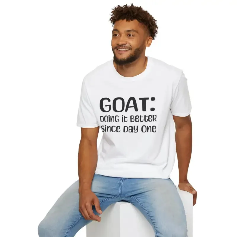 Bold Unisex Softstyle t Shirt with Ring Spun Cotton