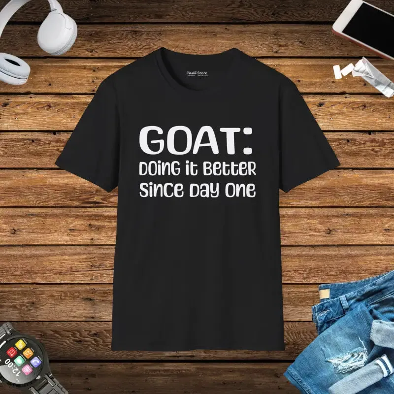 Bold Unisex Softstyle t Shirt with Ring Spun Cotton