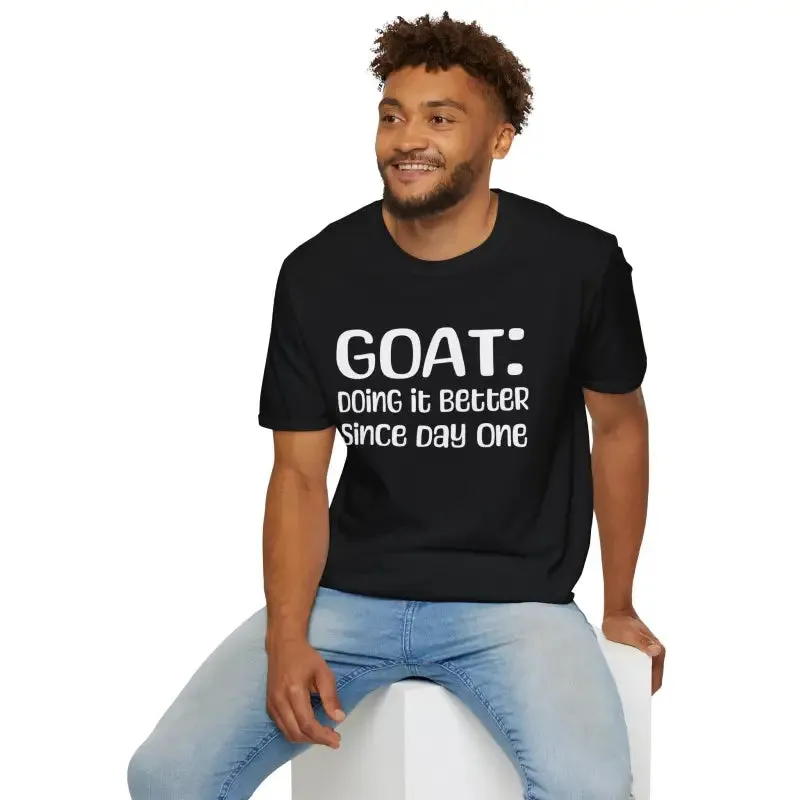 Bold Unisex Softstyle t Shirt with Ring Spun Cotton