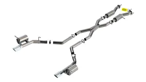 Borla 2021, (NO 2022), 2023-2024 Dodge Durango SRT Hellcat S-TYPE Cat-Back Exhaust 6.2SC V8