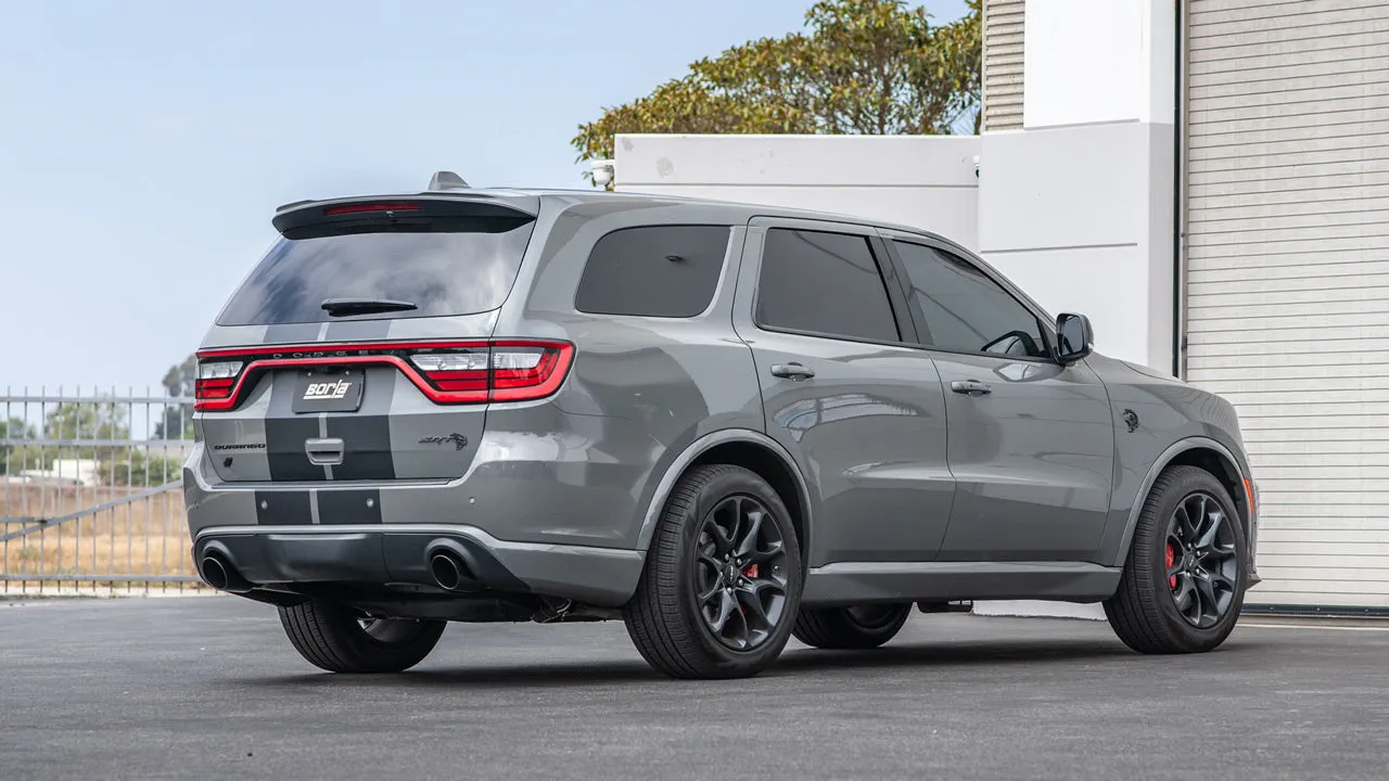 Borla 2021, (NO 2022), 2023-2024 Dodge Durango SRT Hellcat S-TYPE Cat-Back Exhaust 6.2SC V8