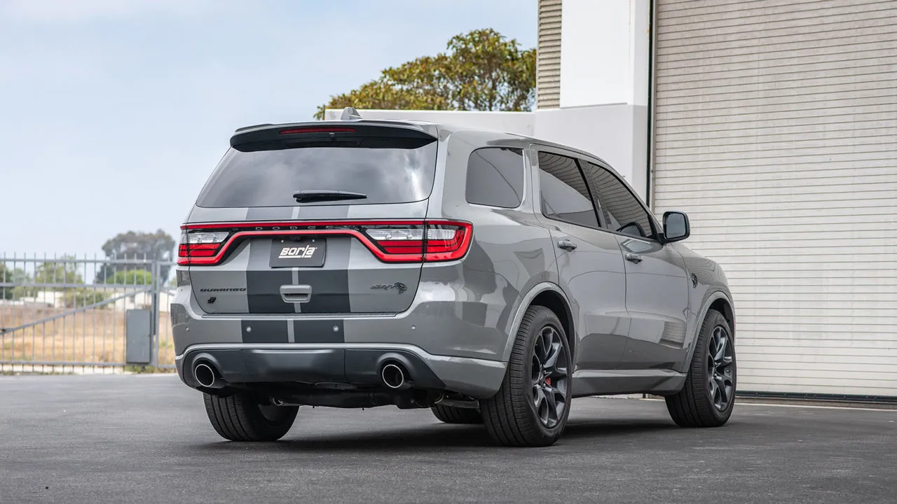 Borla 2021, (NO 2022), 2023-2024 Dodge Durango SRT Hellcat S-TYPE Cat-Back Exhaust 6.2SC V8