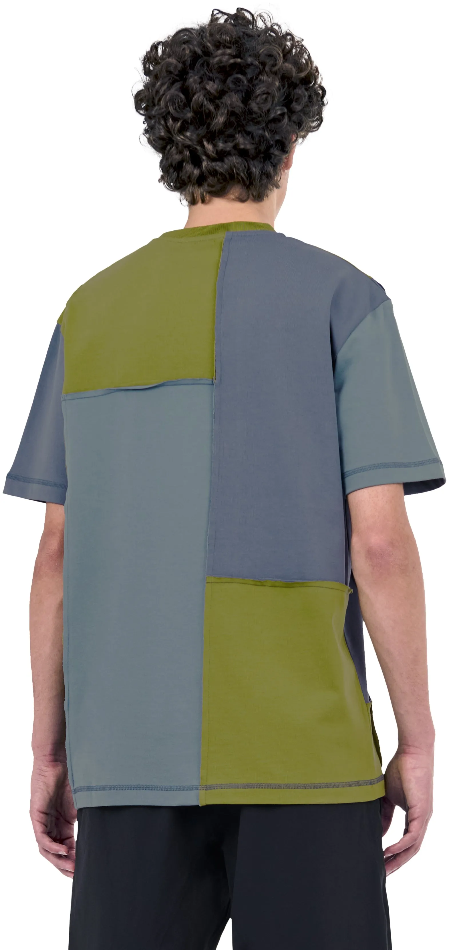 Boxy T-Shirt Patchwork, Mossy Quilt
