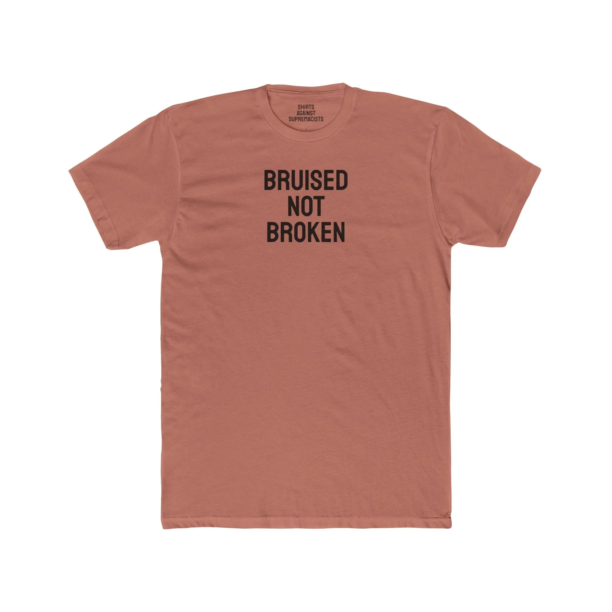 Bruised Not Broken - Unisex Cotton Crew Tee