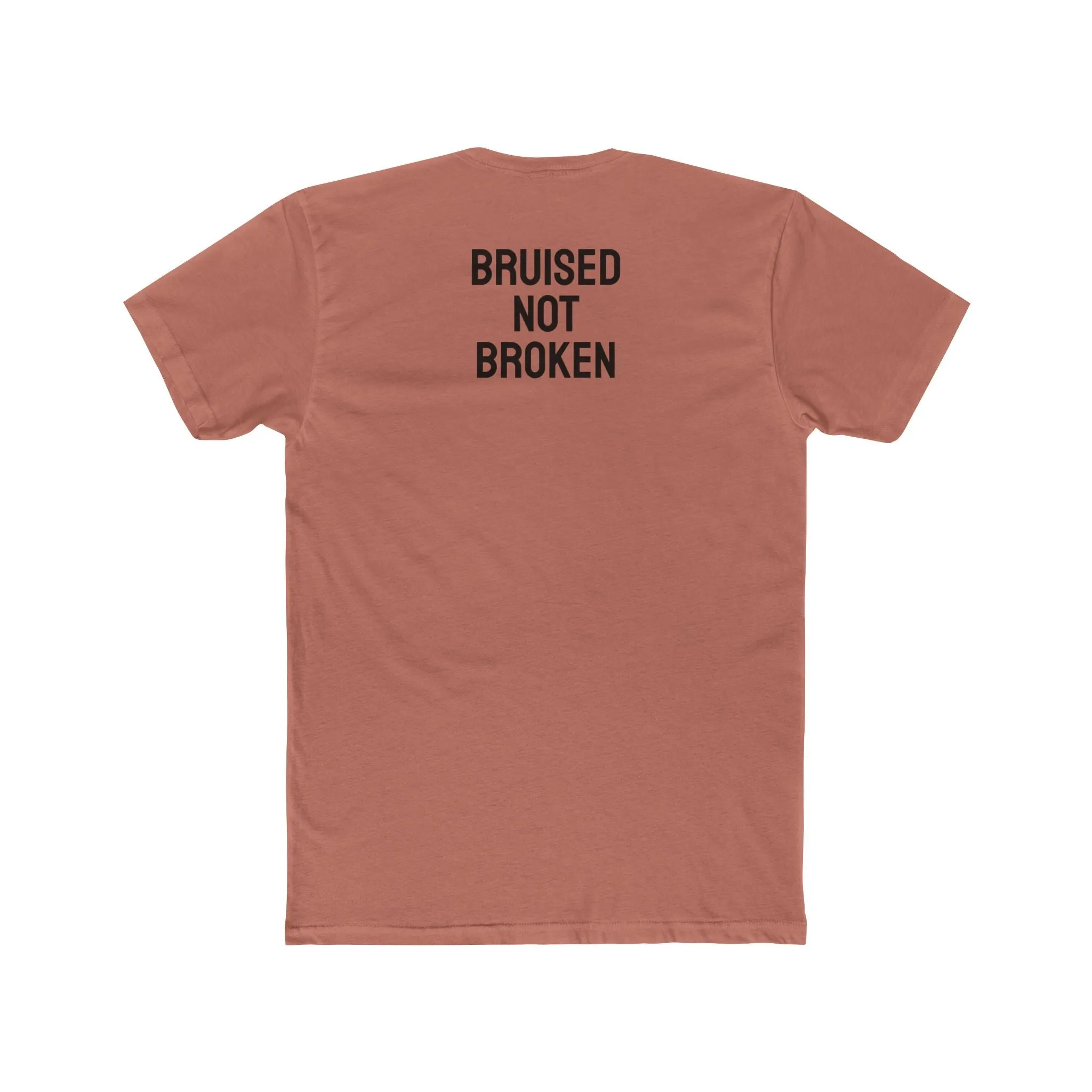 Bruised Not Broken - Unisex Cotton Crew Tee