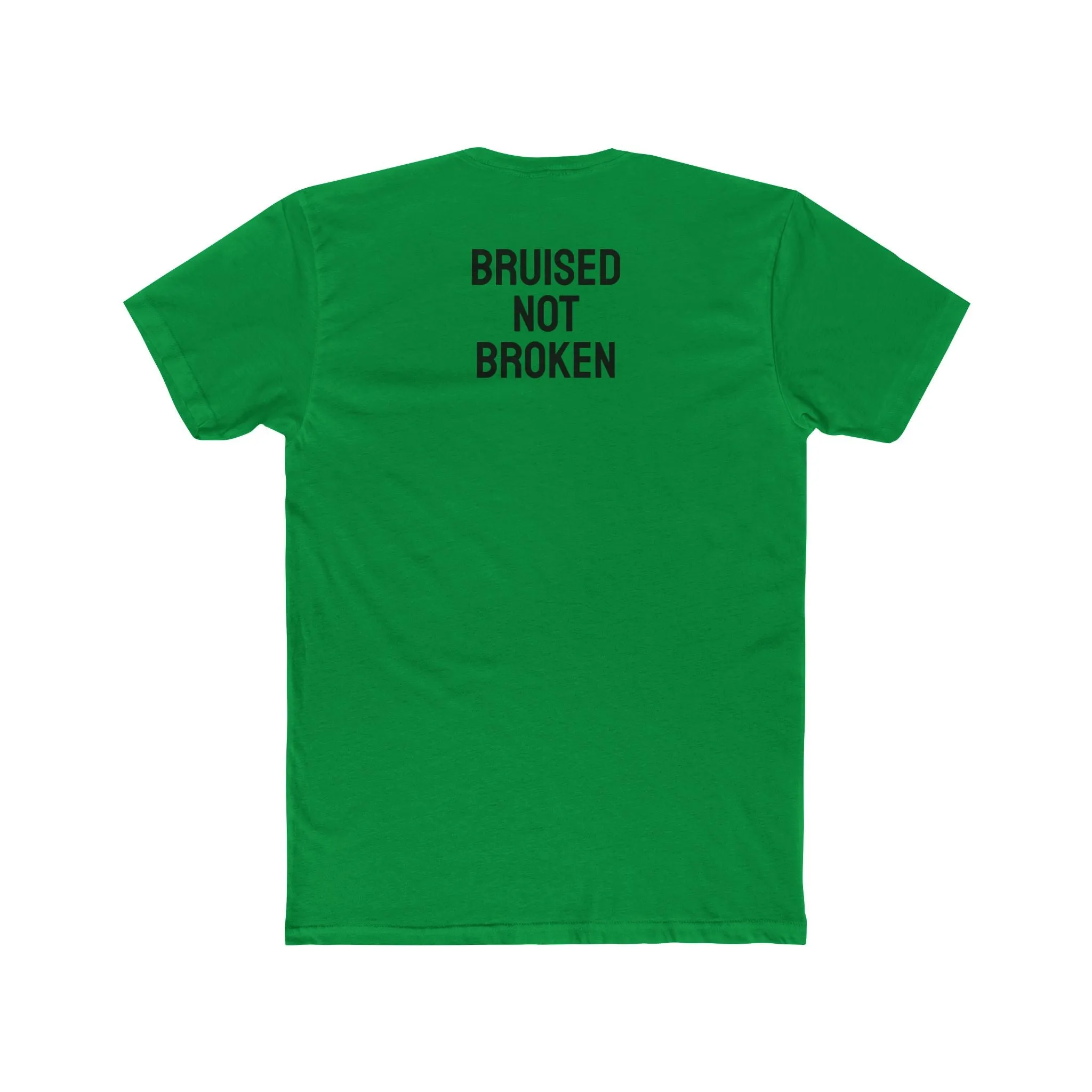Bruised Not Broken - Unisex Cotton Crew Tee