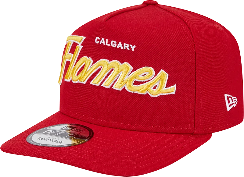 Calgary Flames 9FIFTY A-FRAME Script