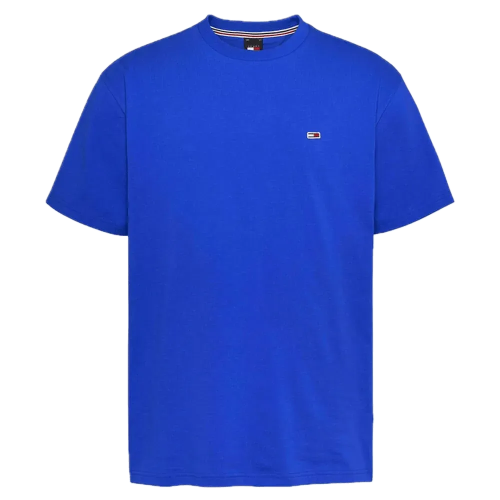 Camiseta Tommy Jeans Classics de Algodón Orgánica Persian Blue