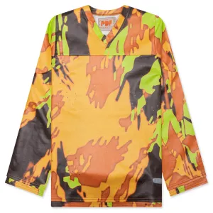 Camou Leather L/S Tee - Camou