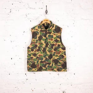 Camouflage Shooting Gilet Jacket - Beige - M