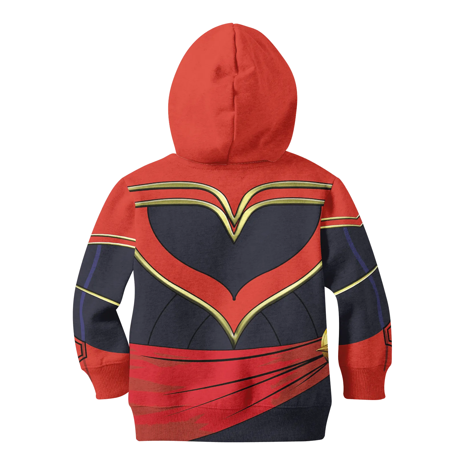 Captain Marvel Custom Cosplay Kid Hoodie