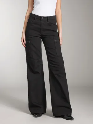 Cargo Flared Jeans