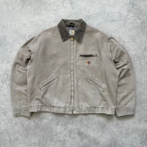 Carhartt RARE 2000 heavyweight blanket lined Detroit jacket (XL)