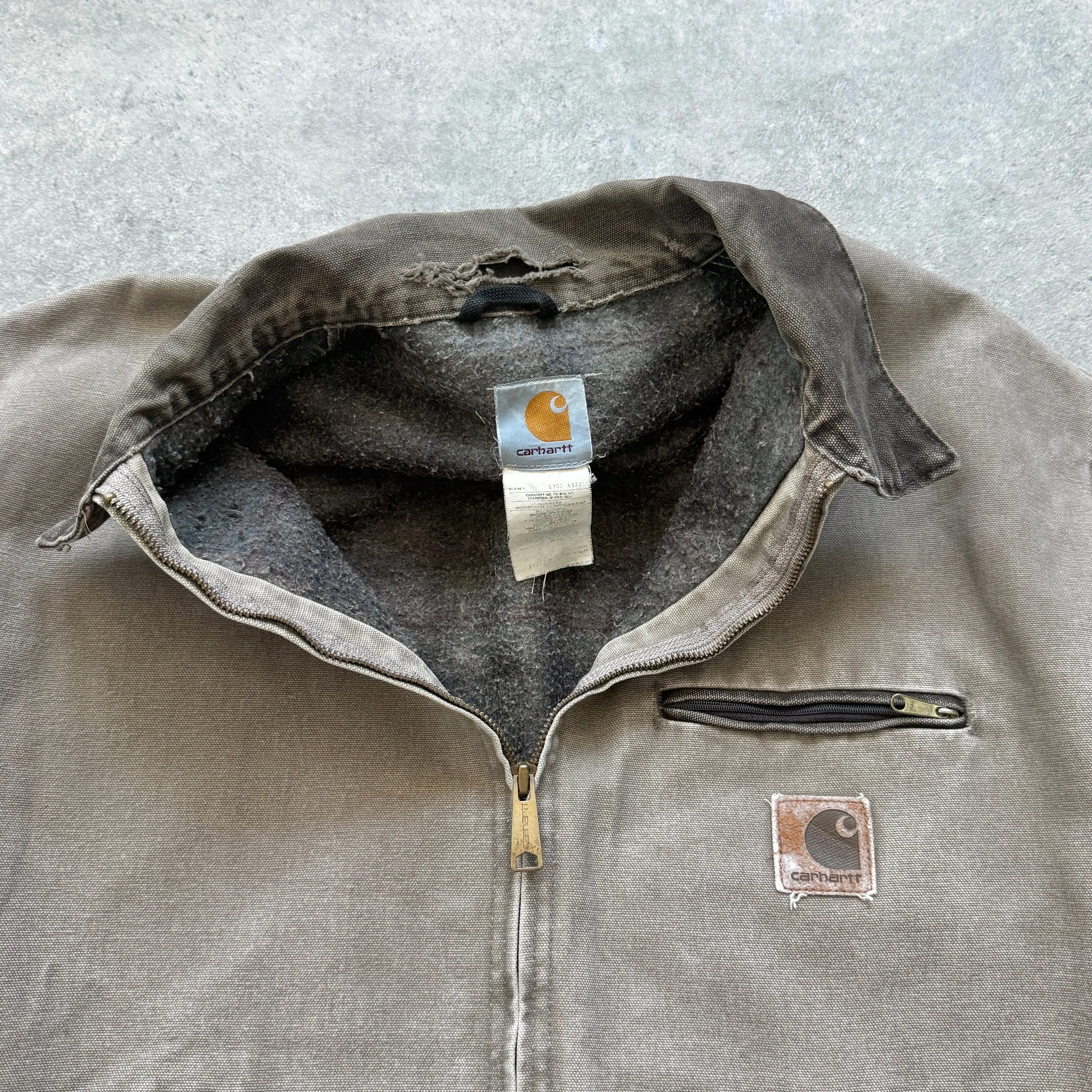 Carhartt RARE 2000 heavyweight blanket lined Detroit jacket (XL)