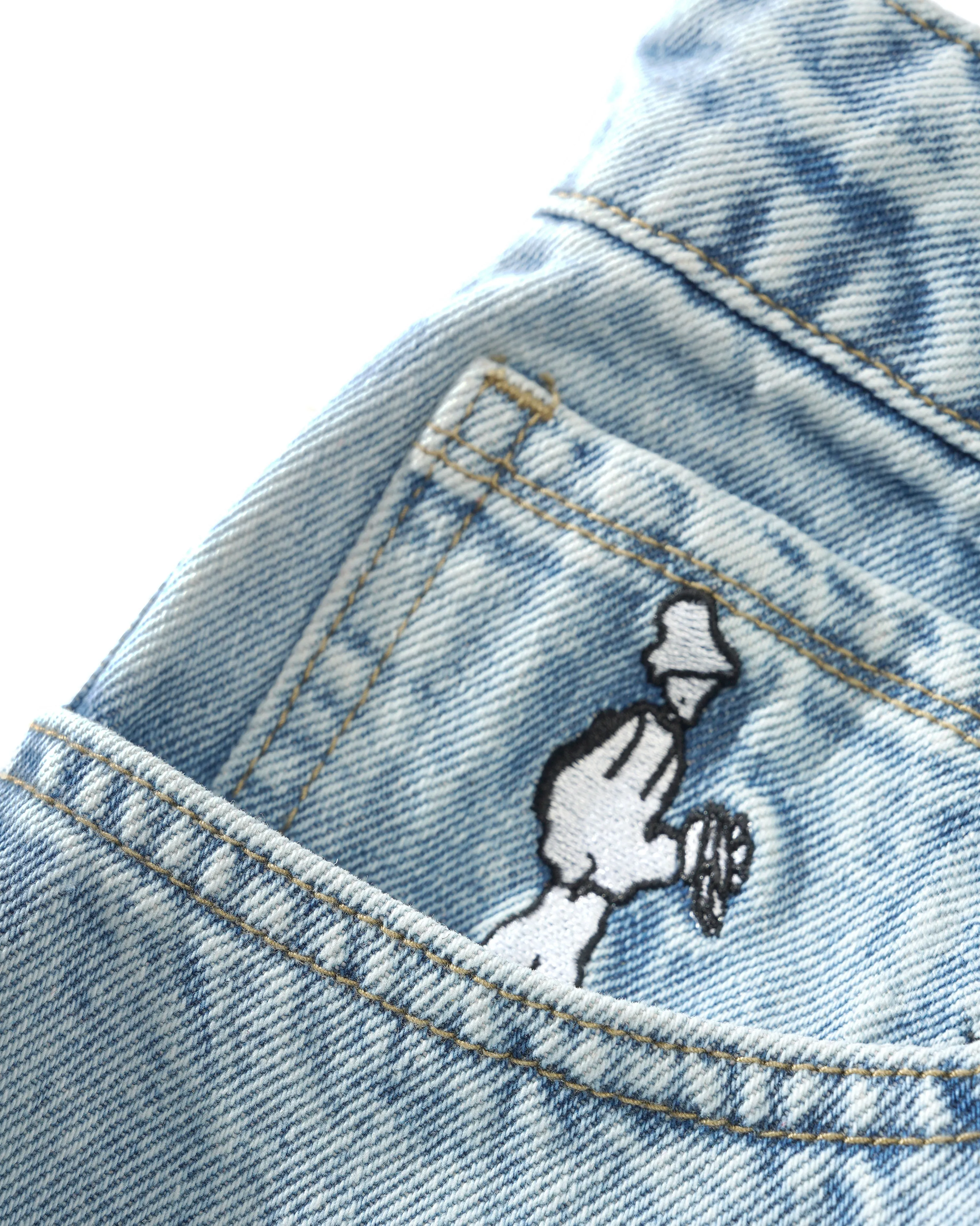 Cash Only Aleka Denim Jeans Light Indigo