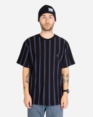 Century Stripe Tee - Black
