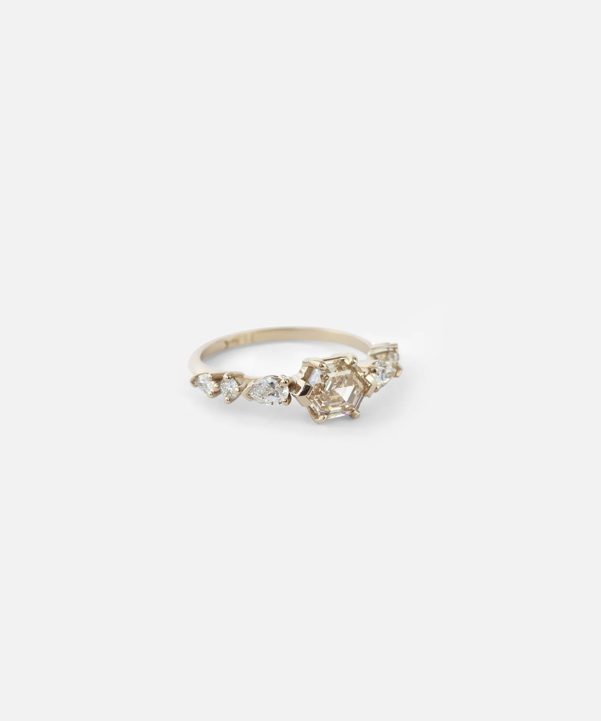 Champagne Hex and Pears / Ring