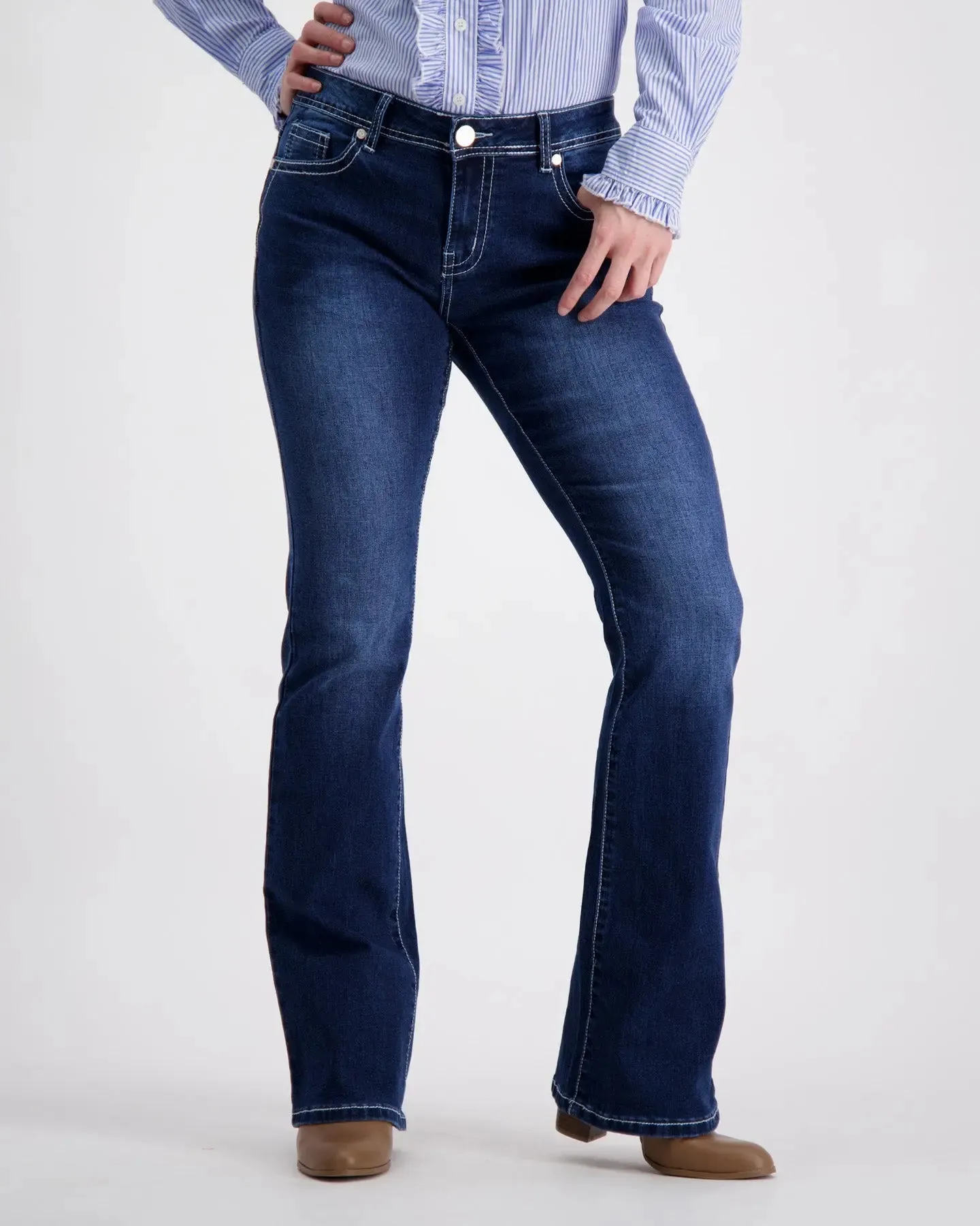 Cheyenne Boot-Cut Riding Jeans