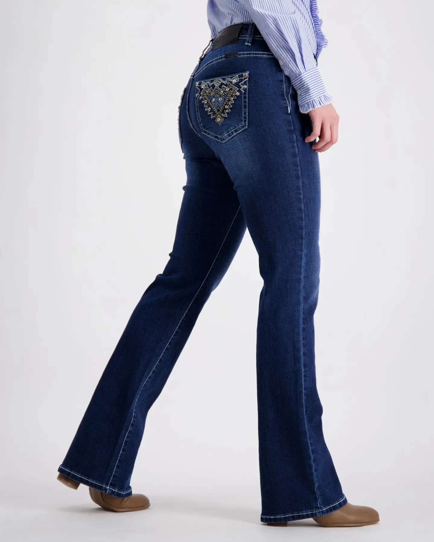 Cheyenne Boot-Cut Riding Jeans