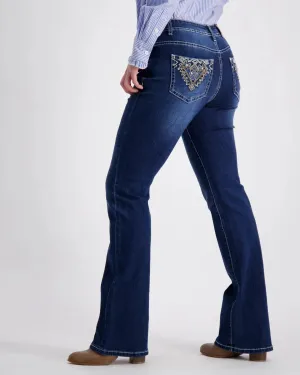 Cheyenne Boot-Cut Riding Jeans