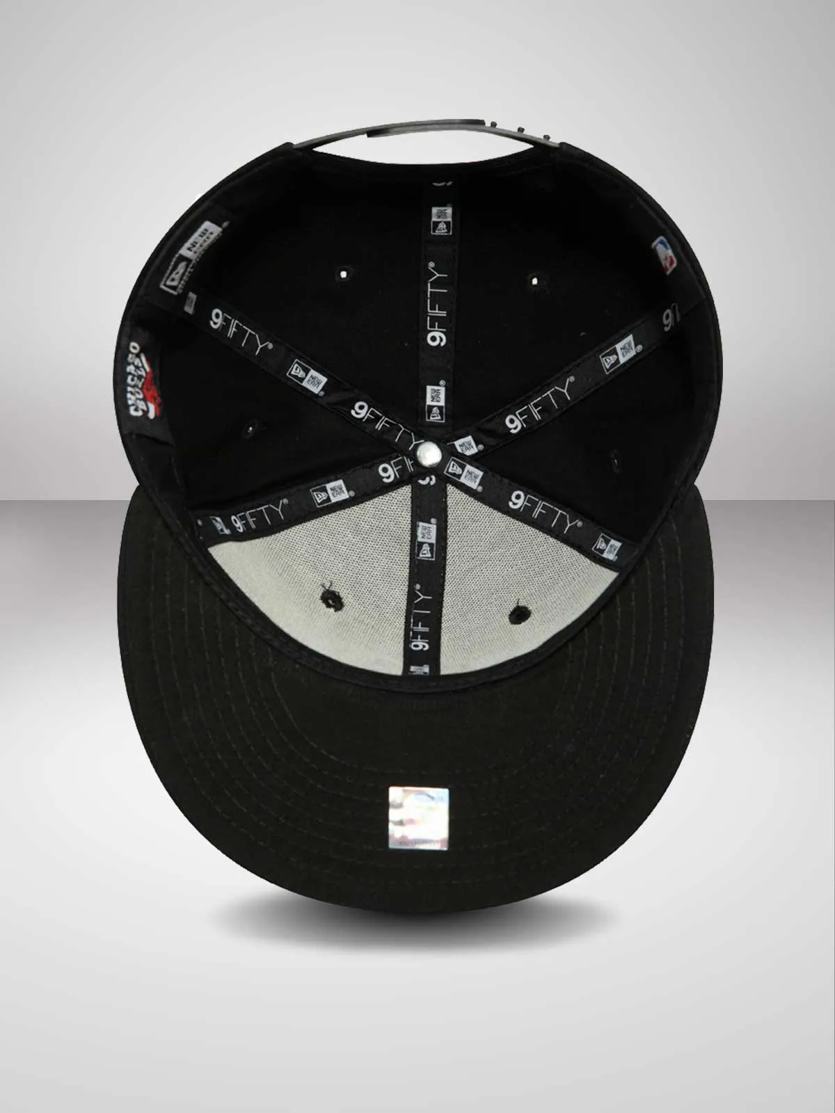 Chicago Bulls Logo Black 9FIFTY Cap - New Era