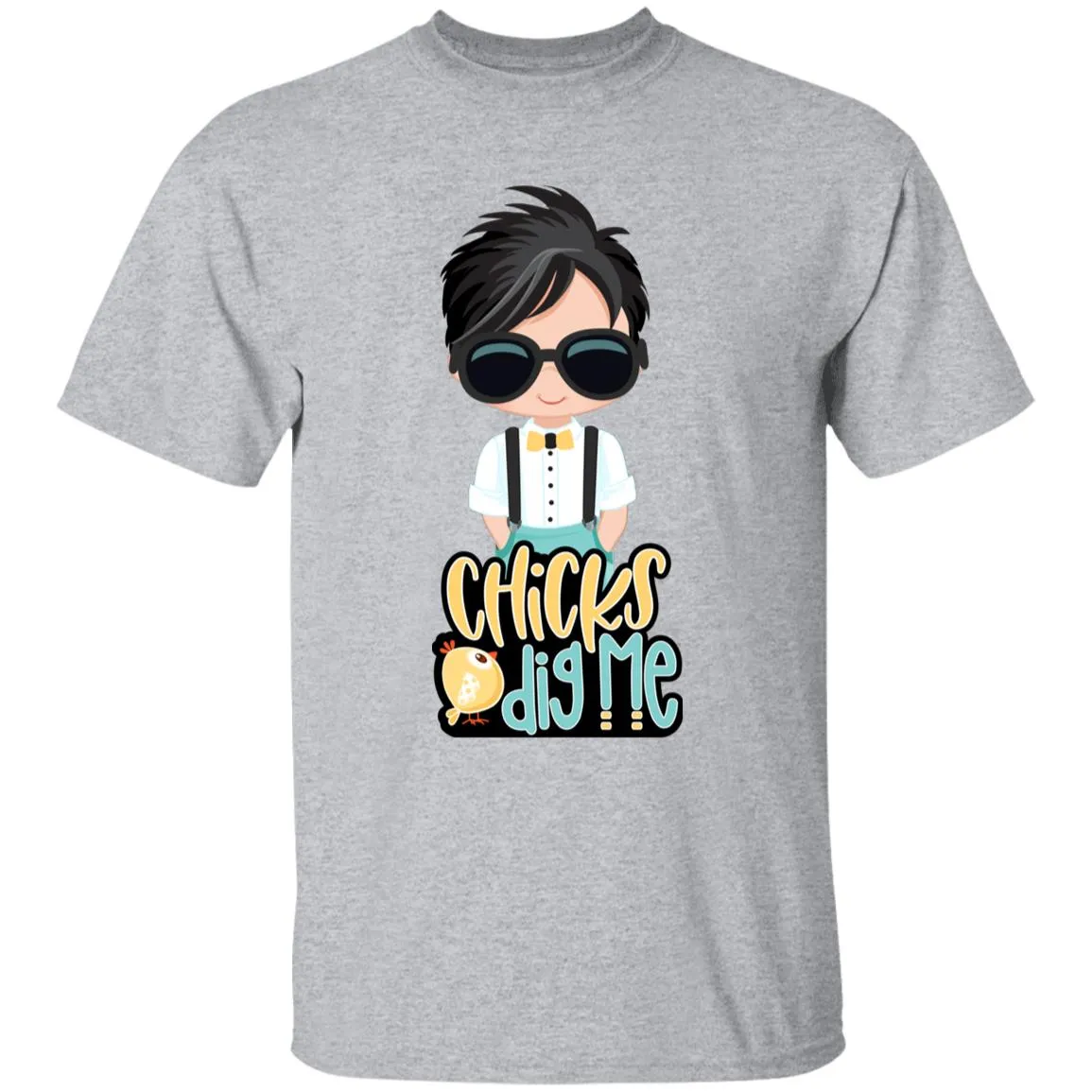 Chicks Dig Me Youth 5.3 oz 100% Cotton T-Shirt