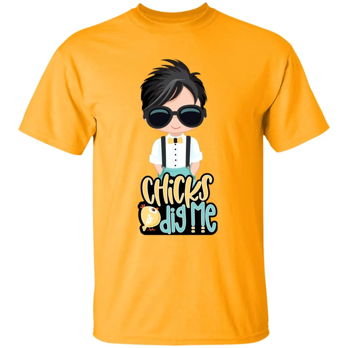 Chicks Dig Me Youth 5.3 oz 100% Cotton T-Shirt