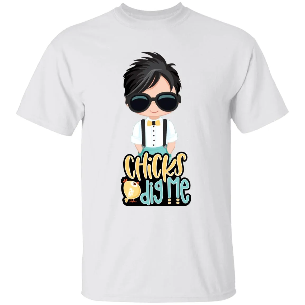 Chicks Dig Me Youth 5.3 oz 100% Cotton T-Shirt