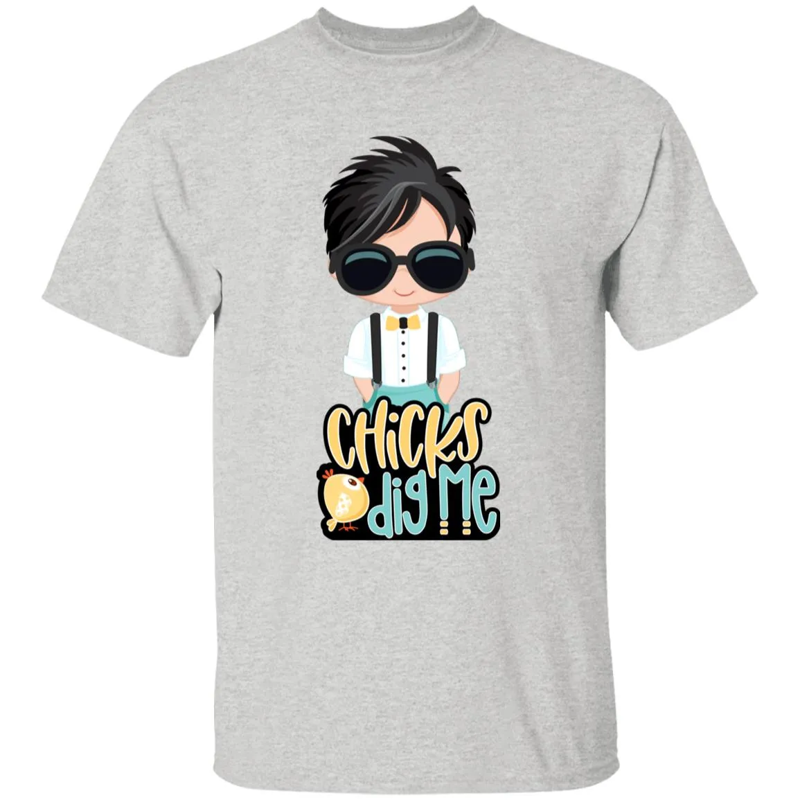 Chicks Dig Me Youth 5.3 oz 100% Cotton T-Shirt