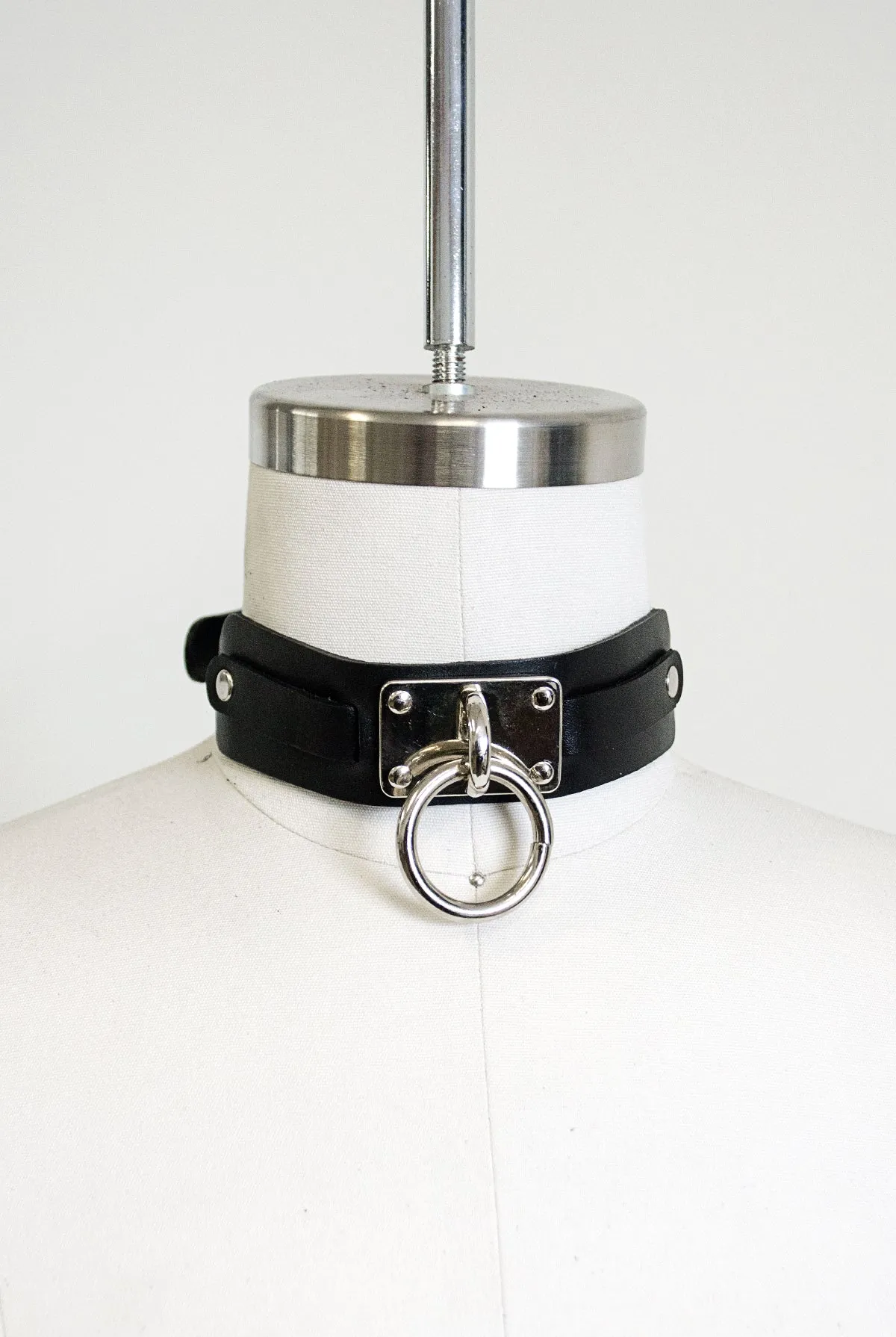 Choker Collar (1.25") - Black   More Colors