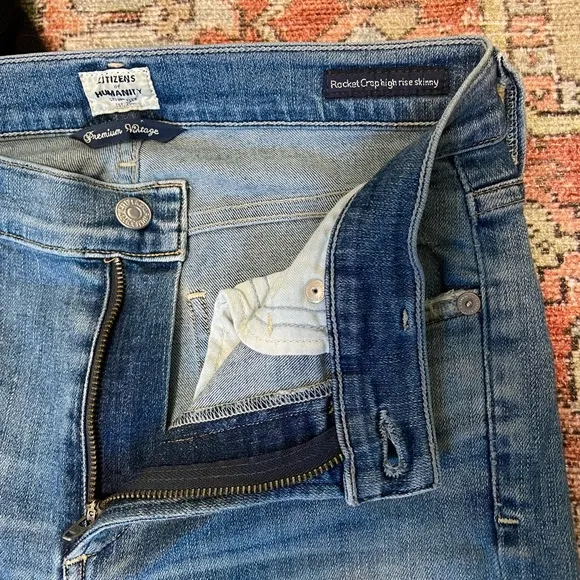 Citizen High Rise Skinny Rocket Crop Jeans
