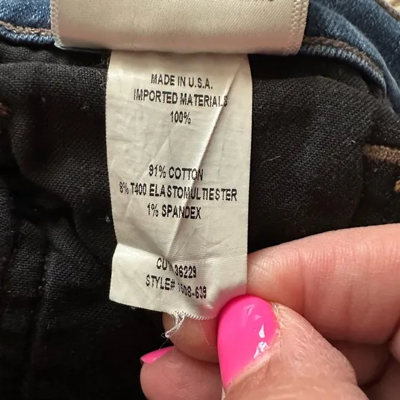 Citizens of Humanity Phoebe Slim Straight Crop Jeans Size 27 Preowned EUC