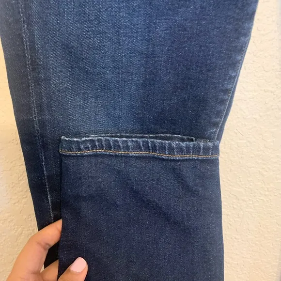 Citizens Of Humanity Rocket Jeans Women's 28 Blue Denim High-Rise Crop Skinny