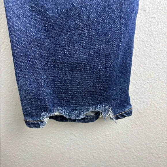 Citizens of Humanity‎ Size 28 Harlow Ankle High Rise Slim Denim Jeans Frayed Hem