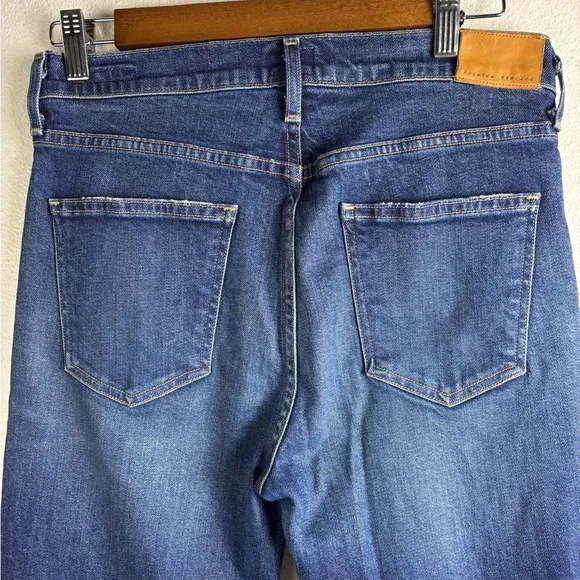 Citizens of Humanity‎ Size 28 Harlow Ankle High Rise Slim Denim Jeans Frayed Hem