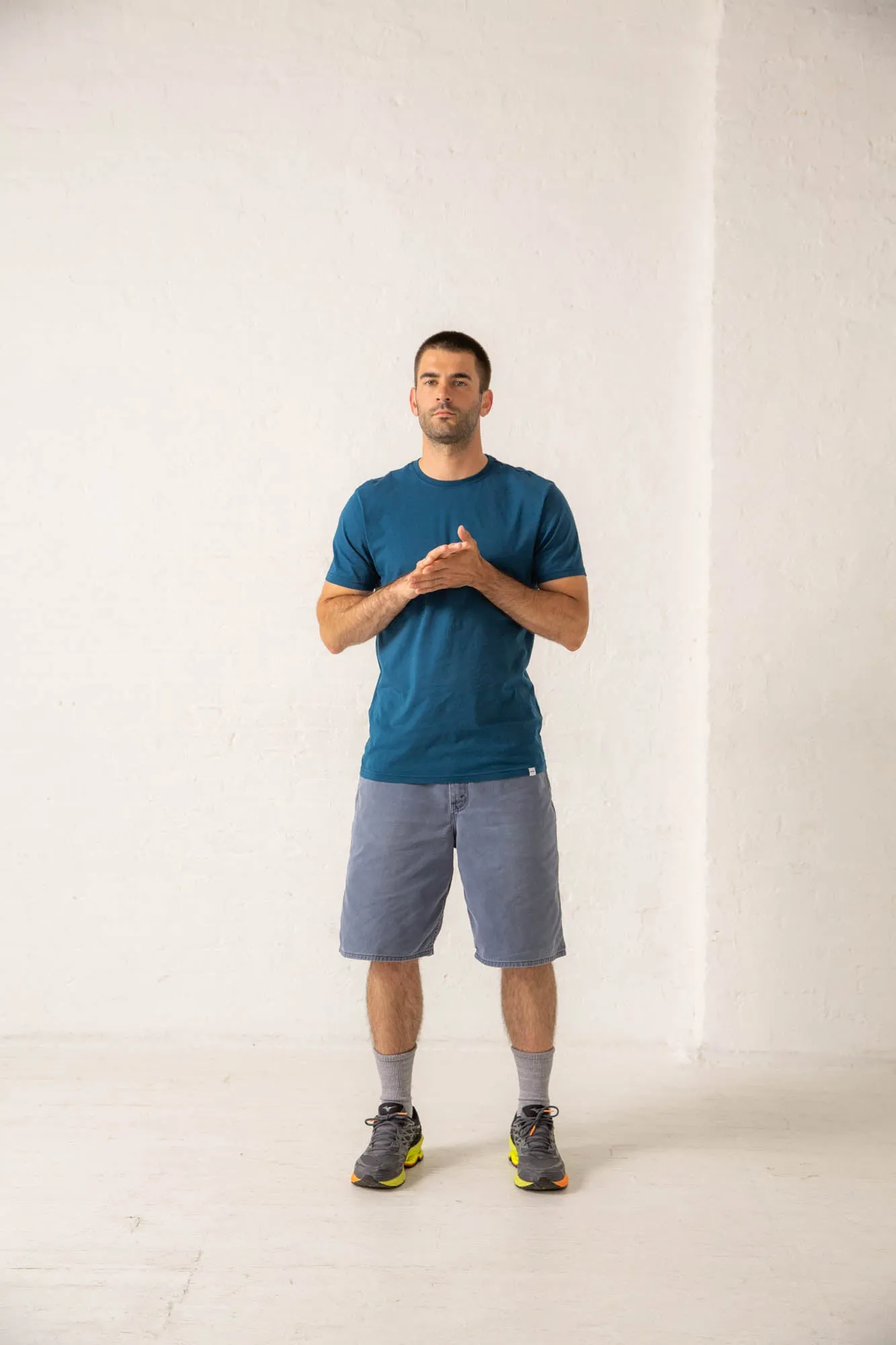 Classic Organic Cotton T-Shirt - Dusty Indigo