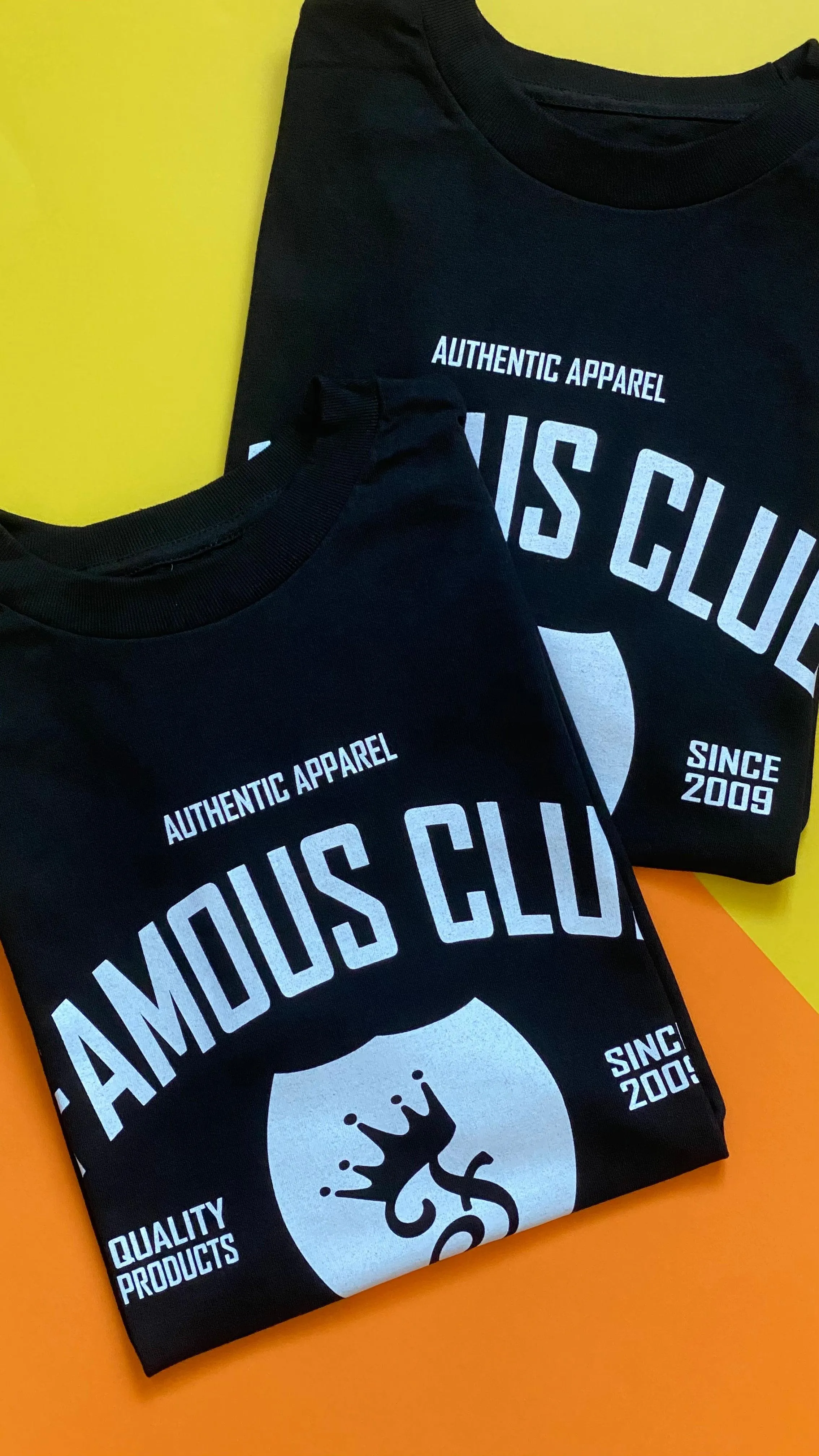 CLASSIC SHIELD T-SHIRT (BLACK)
