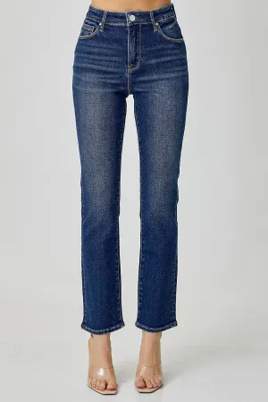 Cooper Risen Mid Rise Straight Jeans