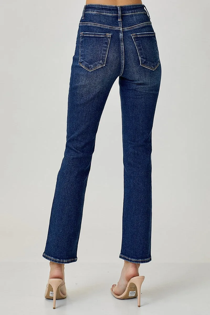 Cooper Risen Mid Rise Straight Jeans