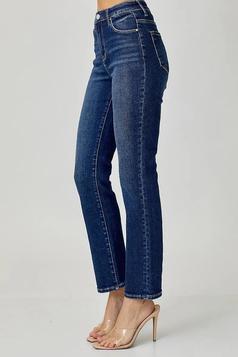 Cooper Risen Mid Rise Straight Jeans